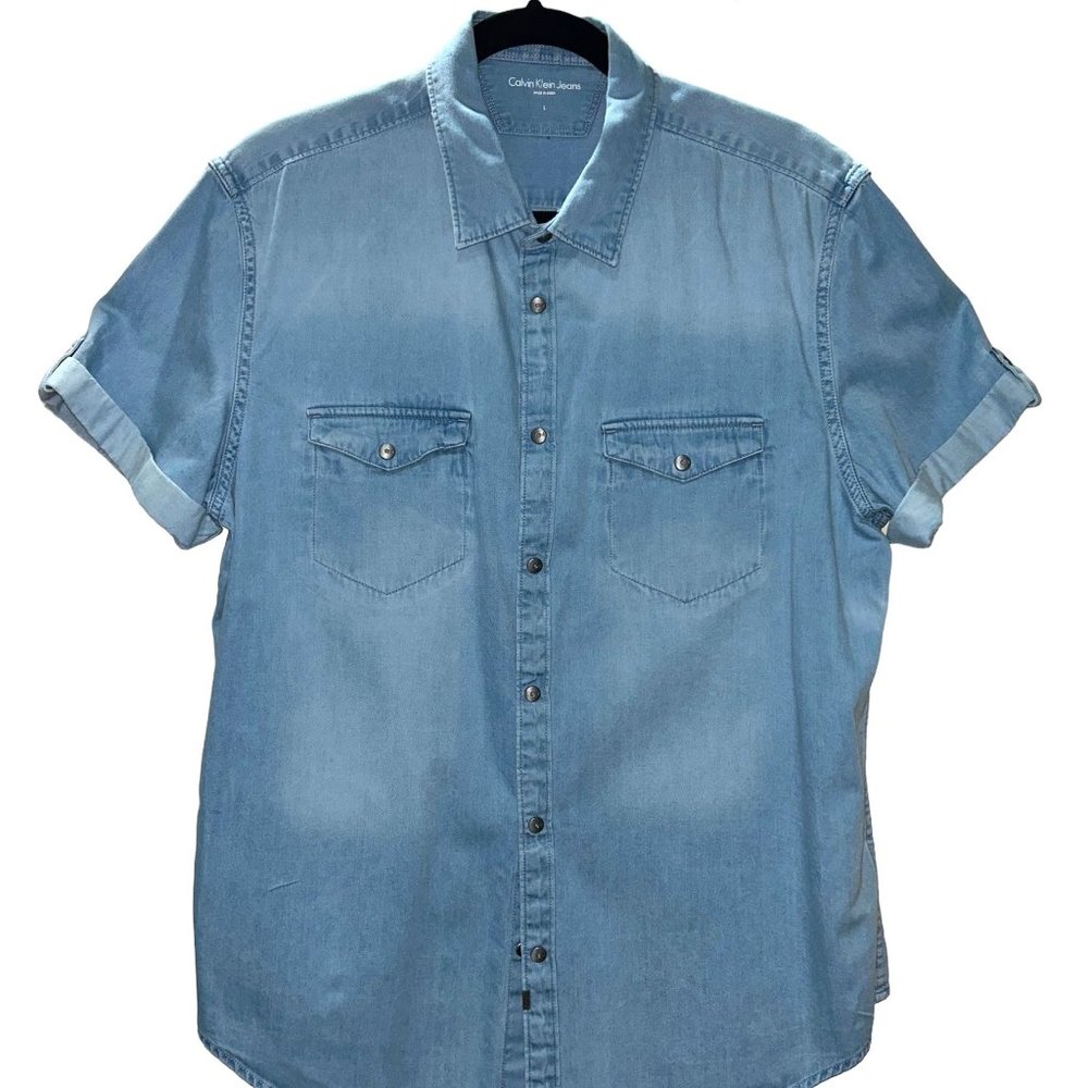 Calvin Klein Jeans, Large, Light Blue